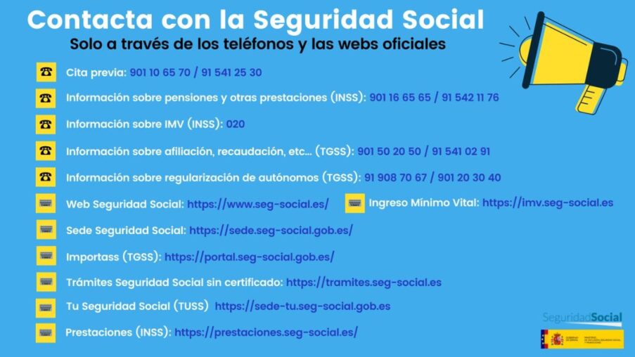 Listado de estafas activas en 2025 que suplantan la identidad de la Seguridad Social​