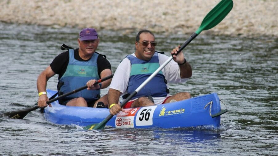 Más de 70 personas con discapacidad completan el descenso del Sella de FEDEMA​
