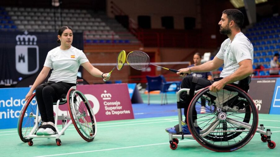España logra seis medallas en el Internacional de Perú de parabádminton​
