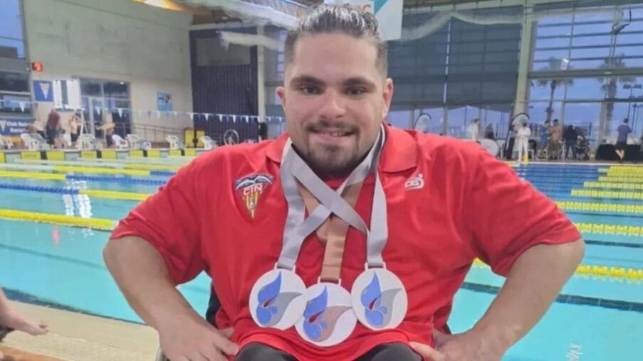 La gran brazada de Luis hasta Los Ángeles: una «agenesia lumbosacra» le impulsa hacia los Juegos Paralímpicos de 2028​