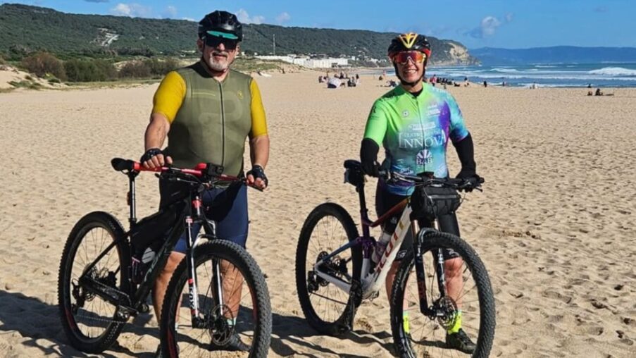 Sergio Cámara, el vendedor de la ONCE gaditano que ha cruzado España en bicicleta tres veces​
