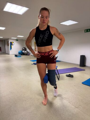 La historia de Fiona Pinar, deportista paralímpica e influencer: «El futuro se entrena, no se espera»​