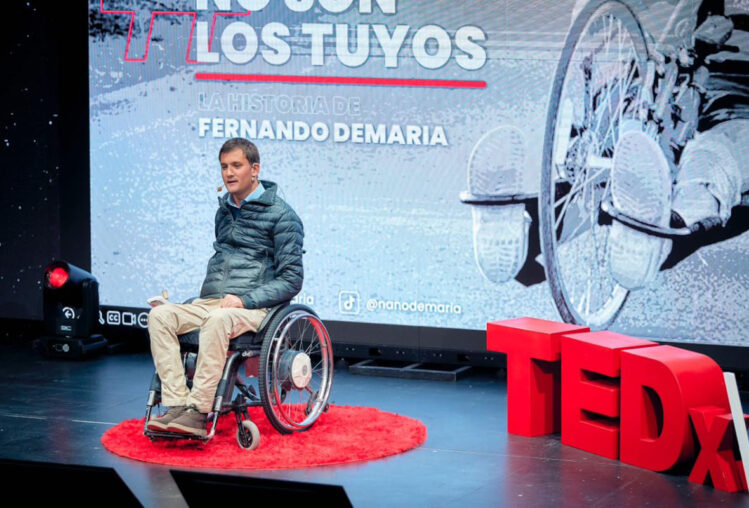 Fernando Demaria, speaker con tetraplejia: «No siempre elegimos lo que nos pasa, pero sí cómo lo enfrentamos»​