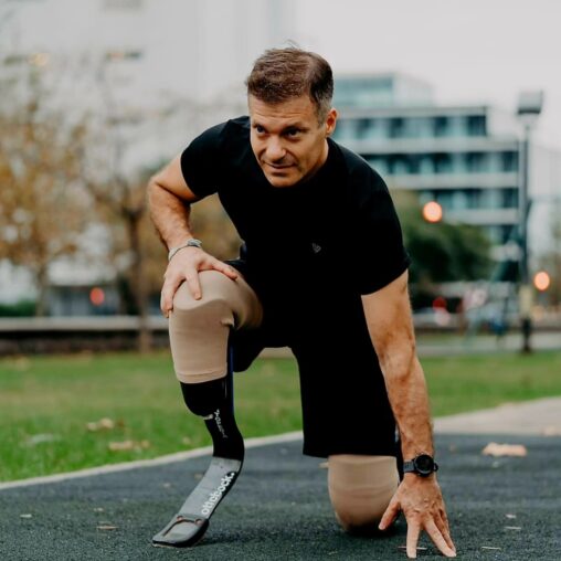 Pablo Giesenow, atleta que perdió las dos piernas en un accidente: «Si algo no tiene solución, tiene adaptación»​