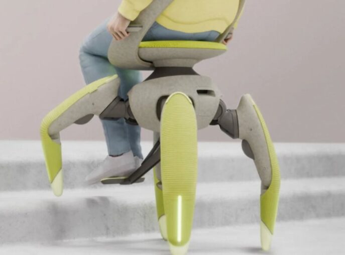 Toyota presenta ‘Walk Me’, una ‘silla cangrejo’ para ayudar a personas con movilidad reducida​